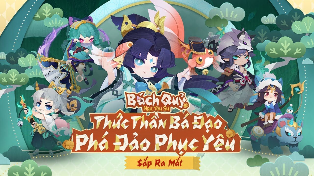 Bách Quỷ Ngự Yêu Sư Mobile - Game đấu tướng rảnh tay siêu dễ thương sắp ra mắt Việt Nam