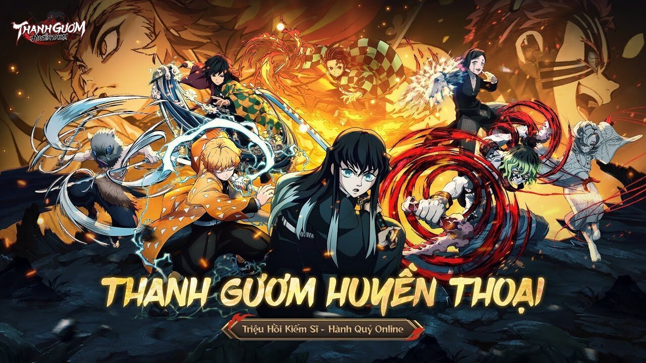 Thanh Gươm Huyền Thoại Mobile – Game Idle RPG với chủ đề Demon Slayer ra mắt game thủ Việt