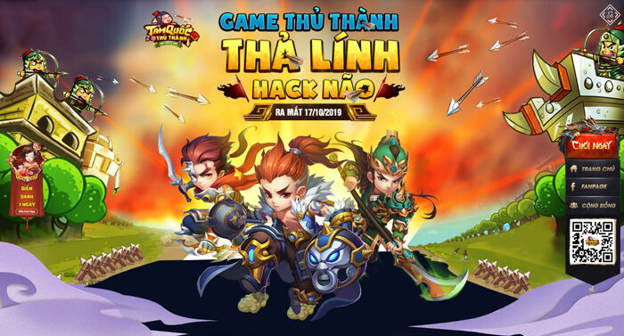 Tam Quốc Thủ Thành H5 - Game thủ thành thả lính xoắn não về Việt Nam